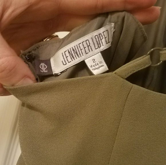 Stylish Army Green Jumpsuit - Picture 5 of 5